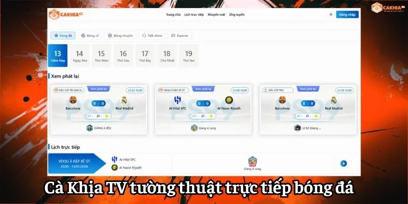 C&agrave; Khịa TV ph&aacute;t tường thuật trực tiếp b&oacute;ng đ&aacute; - Xứng danh "anh cả"